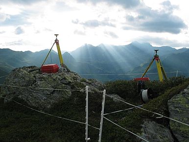 GPS-Vermessung statisch
